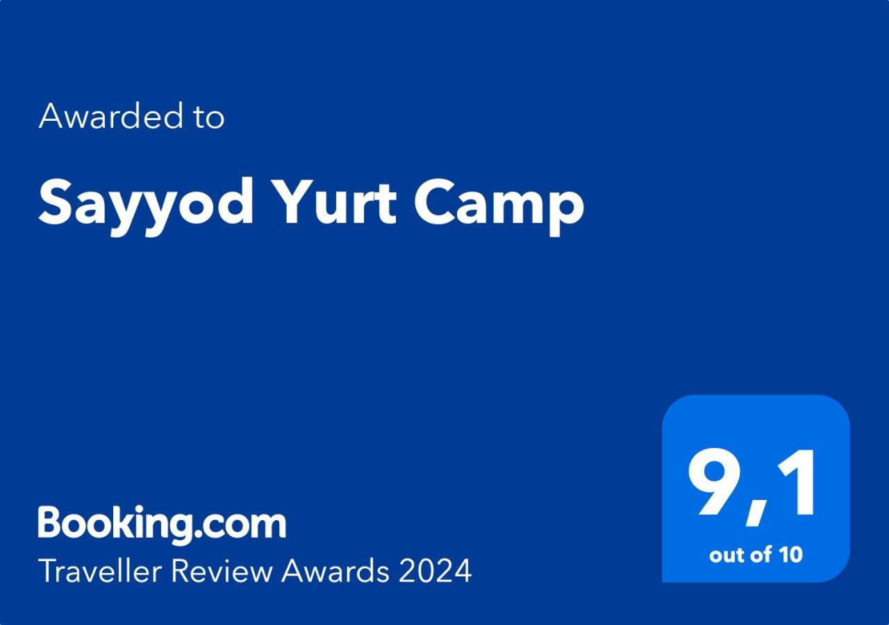 Sayyod Yurt Camp-Yurt Camp In Uzbekistan Hotel Chuprak ภายนอก รูปภาพ